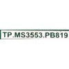 MAIN PARA SMART TV SCEPTRE / NUMERO DE PARTE TP.MS3553.PB819 / Z19070898-0A08777 / T320HN05 / PANEL DCCV320H1-F01 / MODELO E32
